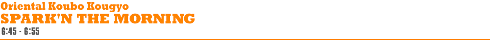 Oriental Koubo Kougyo SPARK’N THE MORNING